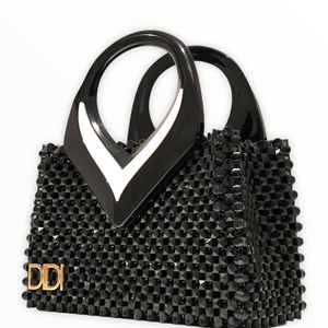 Beaded box bag hotsell