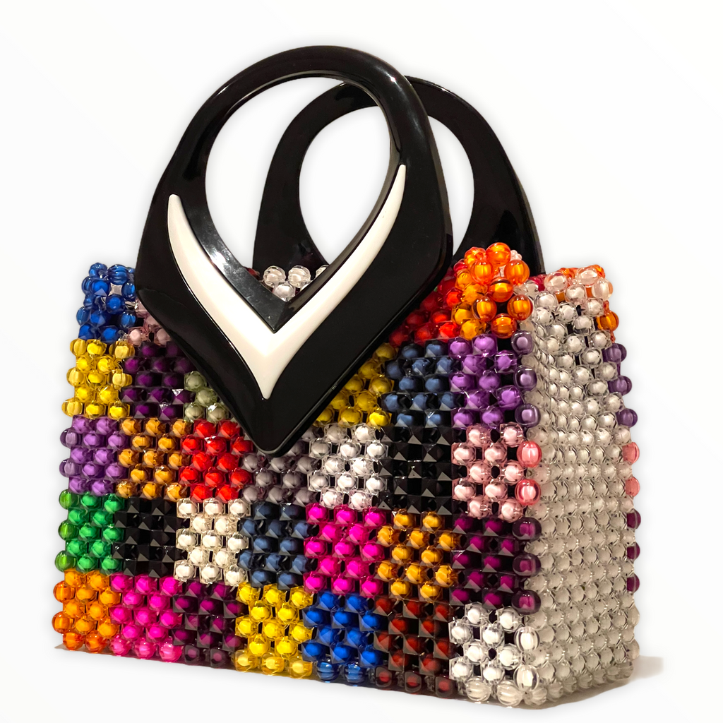 Beaded Box Bag