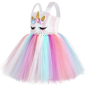 Sequin Unicorn Tutu Dress