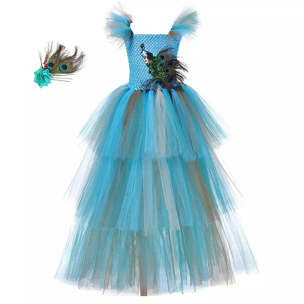 Peacock Tutu Dress set