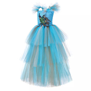 Peacock Tutu Dress set