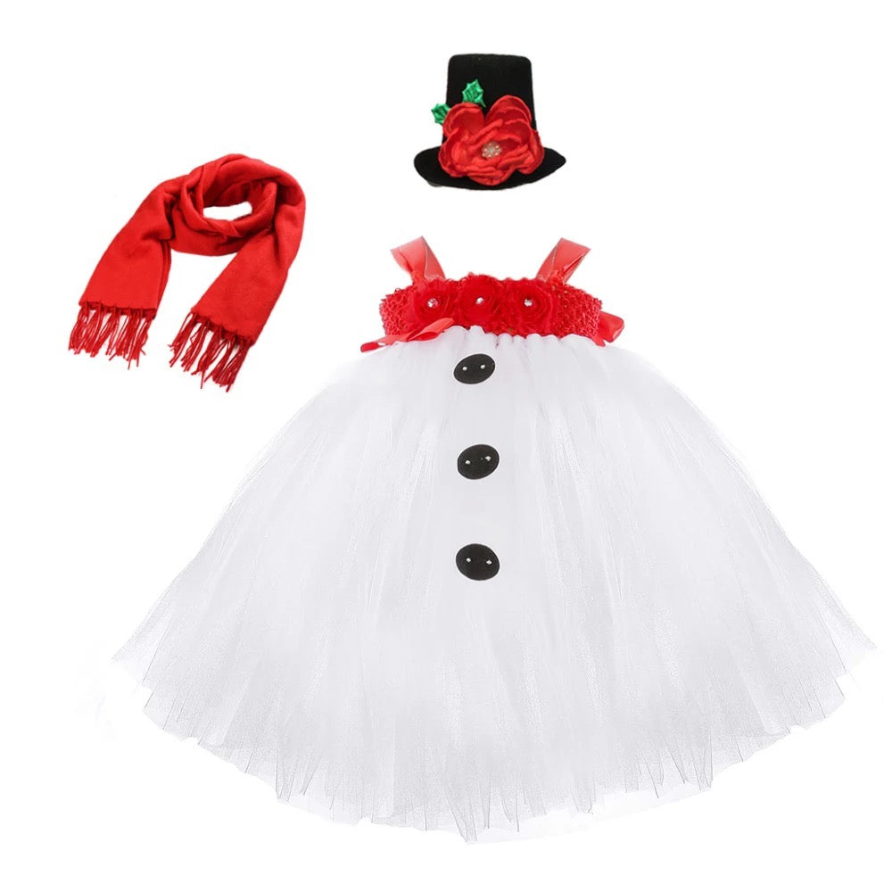 Snowman Tutu Dress set